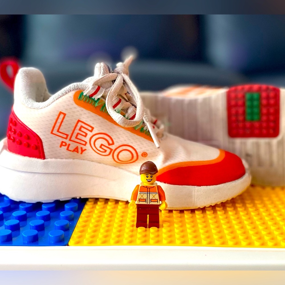 Lego Adidas Cloudfoam toddler sneakers
